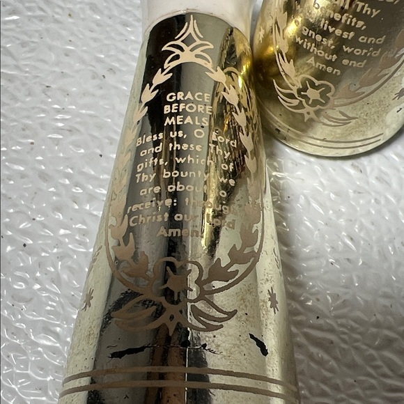 Vintage Wood and Glass Salt and Pepper Shaker Sets Very Old - Picture 4 of 6